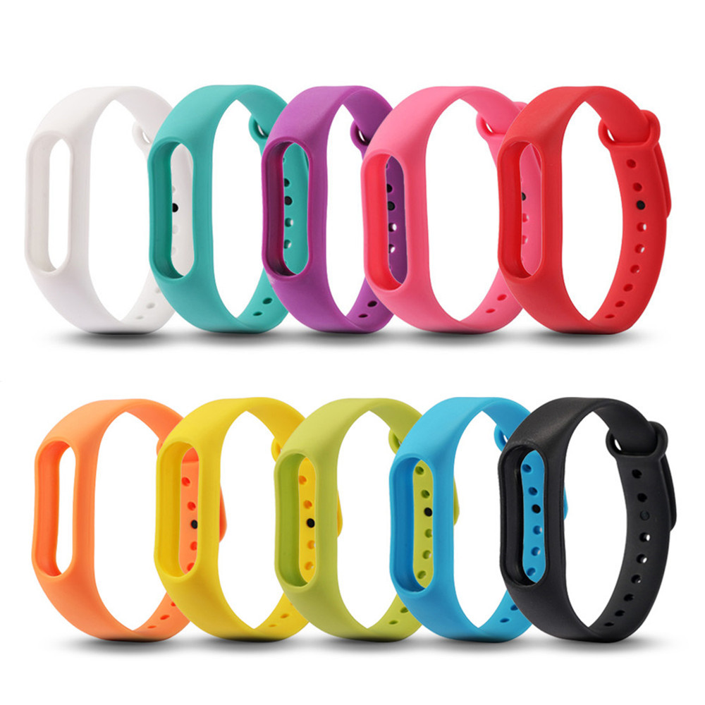 For Xiaomi mi band 2 Replace Wrist Strap Belt Silicone Colorful Wristband Smart Bracelet  Accessories